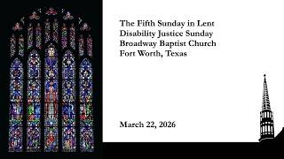 March 22, 2026 - The Fifth Sunday in Lent: O' Mortal, Shall These Bones Mean