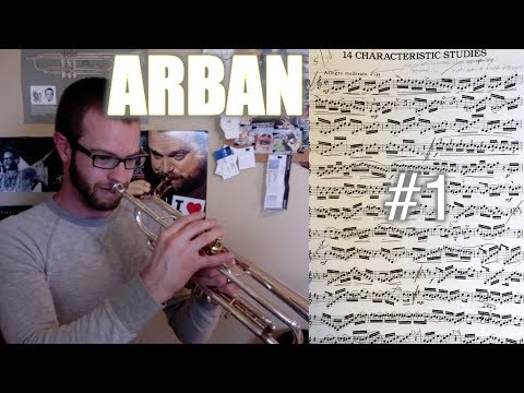 Arban Characteristic Study No. 1🎺(advanced trumpet etude)