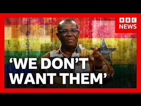 ‘You should be in prison’: Ghana MP on gay people and allies | BBC News