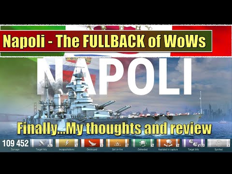 Napoli Review | The FULLBACK of World of Warships