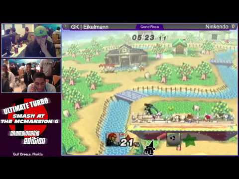 McMansion 6 - SSBPM Grand Finals - GK | Eikelmann (Ganon) vs NinKenDo64 (Yoshi+)