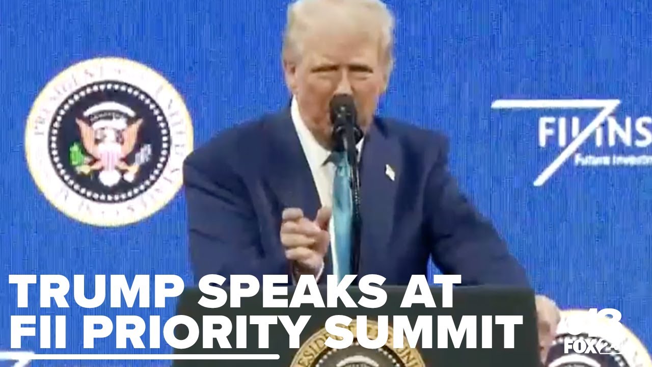 Trump kicks off FII PRIORITY Summit in Miami with talk on US-Saudi relations