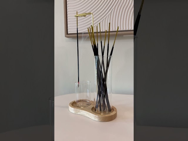 Vídeo relacionado con Mobestech Porta Velas De Cerámica para Quemador De Incienso Diseño para Mesa Soporte De Santo