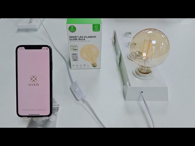 woox Incandescent lamp wifi filament globe e27