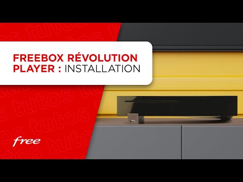 Freebox Revolution : installation du boîtier Player