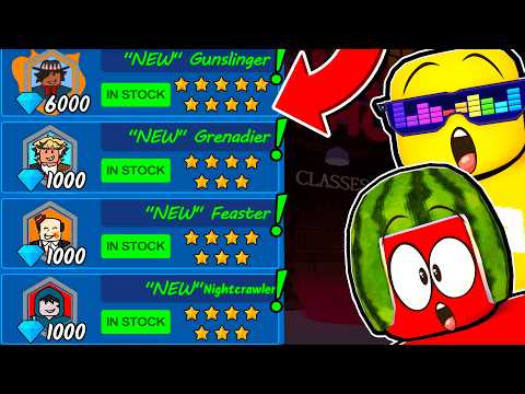 EVERY NEW CLASS in 99 Nights in the Forest🔦