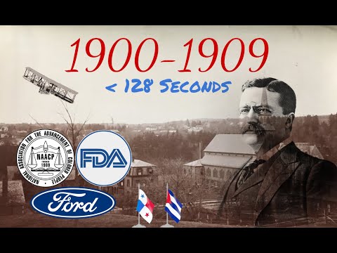 1900-1909 Explained In Under 128 Seconds [U.S. History]