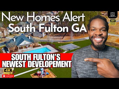 New Homes Alert South Fulton GA - Newest Development FULL 4K Tour!