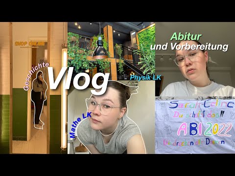 ABITUR-meine Prüfungen und die Tage davor, Blasenentzündung und Nervosität