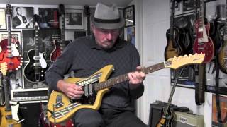 Video thumbnail for 1965 Intermark Cipher Valor Guitar Demo by drowninginguitars