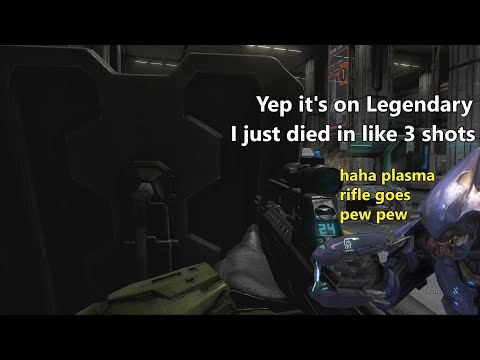 A Casual Time Playing Halo 2 Co-op Campaign On Legendary Difficulty Part 1