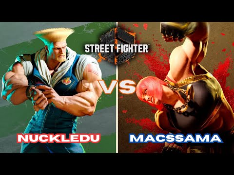 NuckleDu (Guile) vs MacsSama (Marisa) Ranked Match Set (Street Fighter 6)