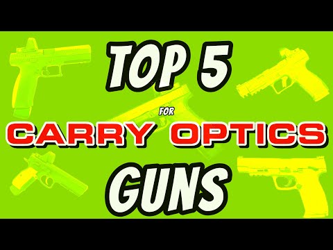 Top 5 Guns for shooting USPSA Carry Optics Division