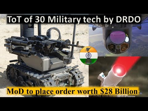 Direct Energy Weapon, Anti-Drone system & 28 more critical Tech transferred to Industry by DRDO