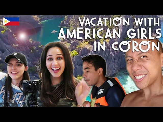 VACATION WITH AMERICAN GIRLS IN CORON, PHILIPPINES | Vlog #252