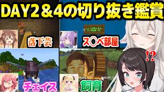 【ホロ金策サバイバル2】みこねねのエリトラチェイス,おかゆすうのス◯ベ部屋など,神シーンの切り抜きに爆笑するスバルししろんｗ【ホロライブ 切り抜き/大空スバル/獅白ぼたん/マイクラ】