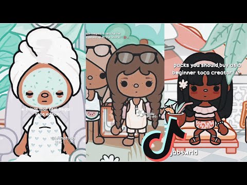 15 minute [𝐀𝐄𝐒𝐓𝐇𝐄𝐓𝐈𝐂]🌷✨ : Toca boca compilation ||🍀 #fyp