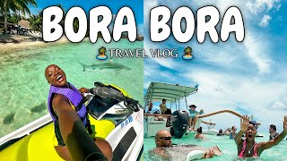 FINAL DAYS TRIPPIN WITH TARTE IN BORA BORA 🦈 | DREAM TRAVEL VLOG part 2