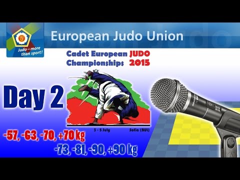 Cadet European Judo Championship - Sofia 2015 - Day 2