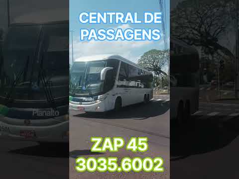 PASSAGENS de ônibus em Cascavel central de passagens.TUR.br