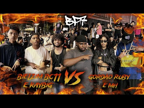 BIELZIM BC11 E KAYBIG VS GORDÃO RUBY E MH | 1FASE | BP7 - 17 ANO3