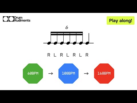 Single Stroke Seven | Learn the 40 Essential Drum Rudiments