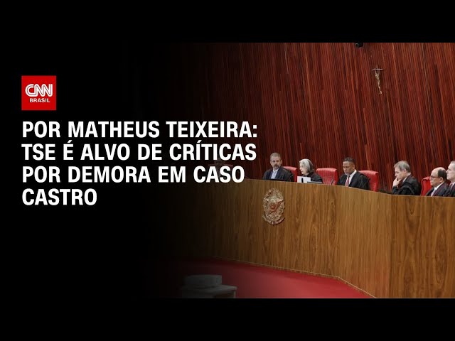 TSE é alvo de críticas em caso de Claudio Castro | CNN NOVO DIA