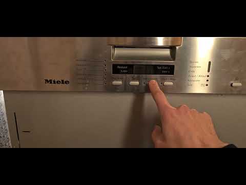 Miele Geschirrspüler Betriebsstunden auslesen