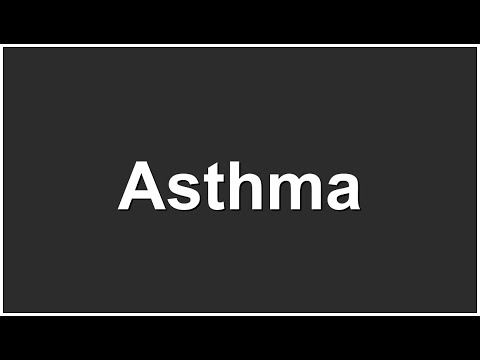How to Pronounce Asthma Correctly | Common Mispronounced Medical Word