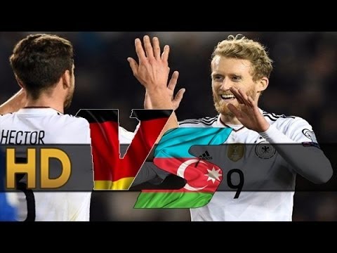 Azerbaijan vs Germany 1 - 4 - 26 Mar 2017 - All Goals & Highlights | HD