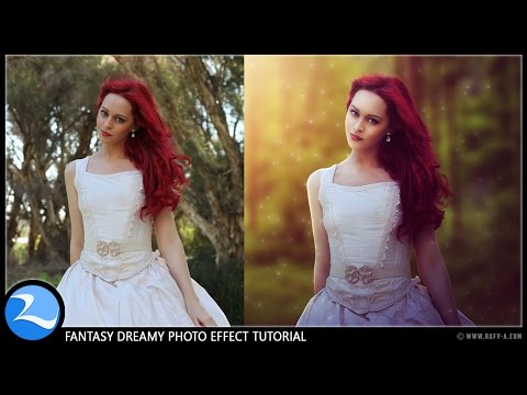 Neon Glow Effect Portrait Photoshop Tutorial