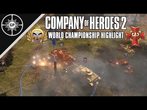 COH2 World Championship Highlight #2 BartonPL vs Bulat