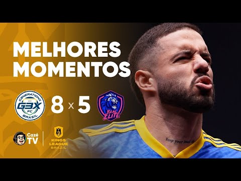 HIGHLIGHTS: G3X 8 X 5 REAL ELITE | KINGS LEAGUE BRAZIL | KINGS CUP 3RD ROUND