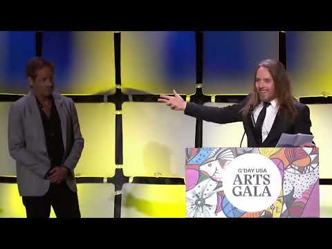 Californication Reunion: David Duchovny and Tim Minchin at the 2025 G’Day USA Arts Gala