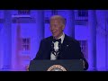 President Bidens speech at the White House correspondents dinner - Video