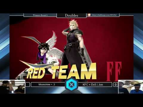 Smash Festival GX Doubles WR1 DxS | Jon + KFC vs Moonshine + ;3