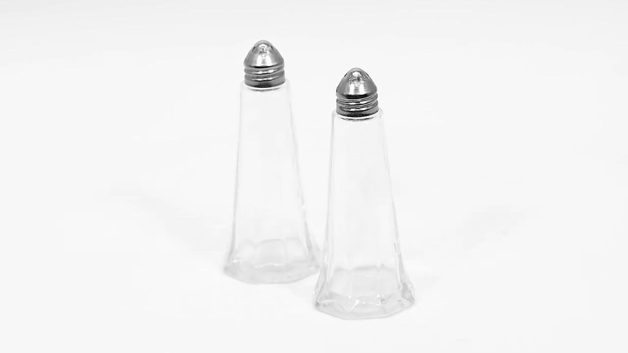 Classic Style Salt And Pepper Shakers - Pack Of 12
