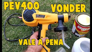 PEV 400 VONDER PISTOLA DE PINTURA TOP #vonder #pintura #pev #amazon #pistola   @vonderferramentas
