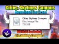 How To Download 'Cities: Skylines Campus'  For Free!! | CODEX | 2020! | Full Tutorial | ItsMe Prince