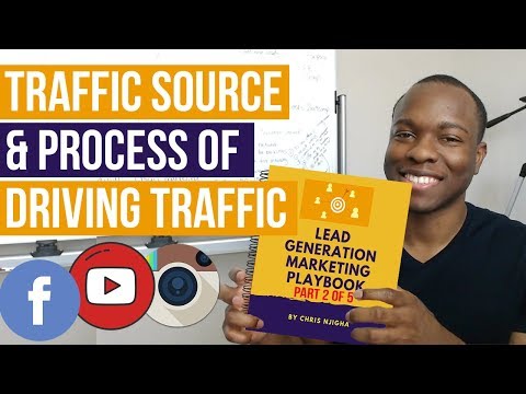 Lead Generation Marketing Playbook: Traffic Source and Process of Driving Traffic (2 of 5)