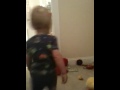Playing With Elmo And Throwing Kisses