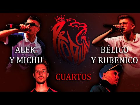 ALEK Y MICHU VS BÉLICO Y RUBENICO (CUARTOS) (FINAL NACIONAL PRO DUAL)