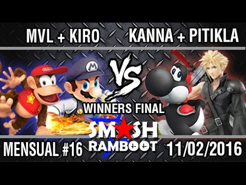 [SmashxRamboot #16] MVL+Kiro Vs Kanna+El_Pitikla W. Final
