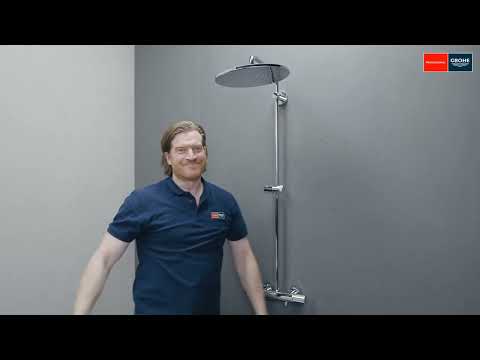 Install a GROHE Rainshower System SmartActive 310