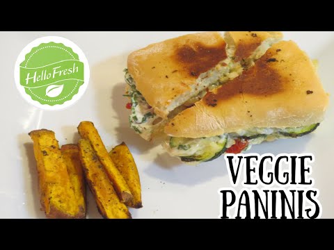 Hello Fresh Meal # 68 - Zucchini & Sun Dried Tomato Panini + Promo Code!