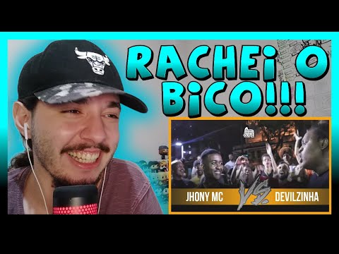 (DEU EM CIMA DO ADVERSÁRIO 😂) JHONY MC X DEVILZINHA - SEMI FINAL - BATALHA DO COLISEU | REACT BAUEB