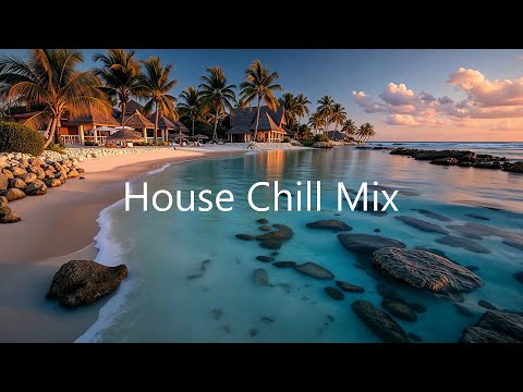 Tropical Deep House Chill Mix 🌴 Relaxing Beach Chillout Music | Perfect for Study, Work & Relaxation