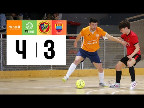 J20 ALL GOALS AND HIGHLIGHTS | RIPOLLET FS 4- 3 FUTSAL MARLEX MATARO