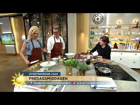 Jennys nagelfadäs i gurkhackandet: "Du gör ju HELT fel!" - Nyhetsmorgon (TV4)