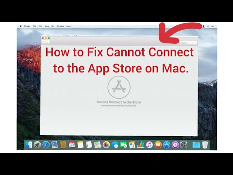 macbook apple app store can not connect to the internet